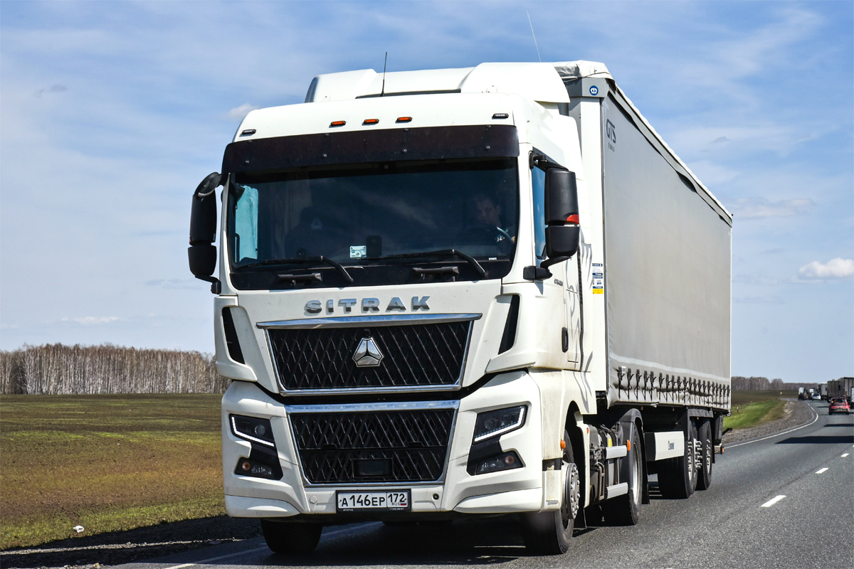 Тюменская область, № А 146 ЕР 172 — Sitrak C7H ZZ4186 MAX
