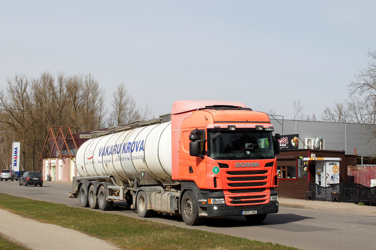 Литва, № JFP 187 — Scania ('2009) R440