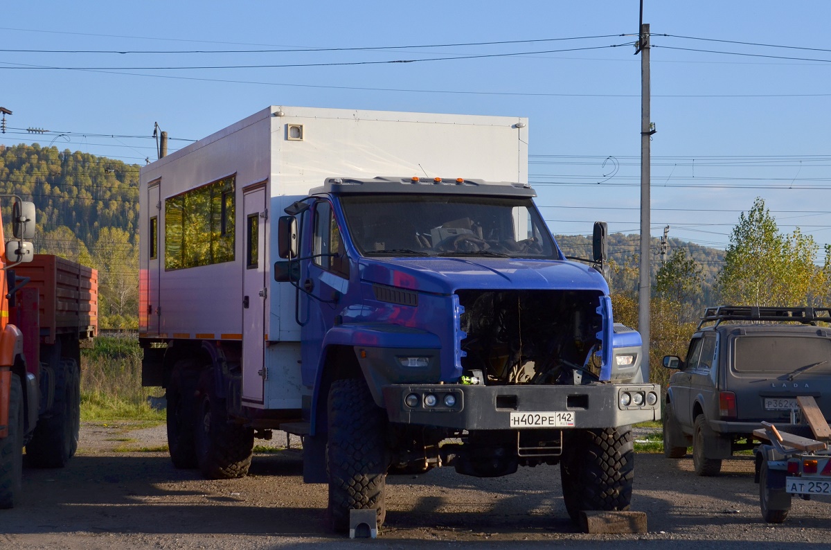 Кемеровская область, № Н 402 РЕ 142 — Урал NEXT 4320-72