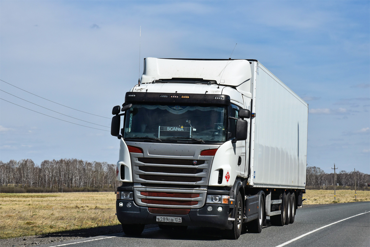Новосибирская область, № В 289 СВ 154 — Scania ('2009) G400