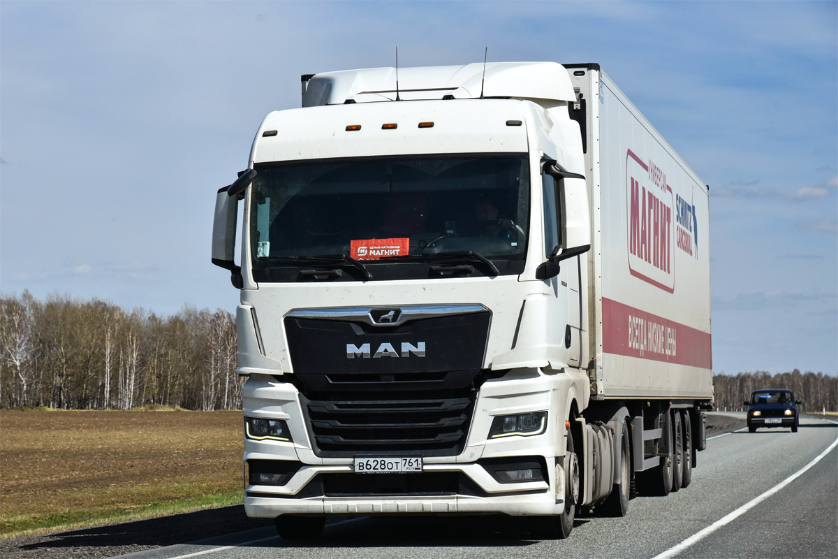 Ростовская область, № В 628 ОТ 761 — MAN TGX ('2020) 18.480