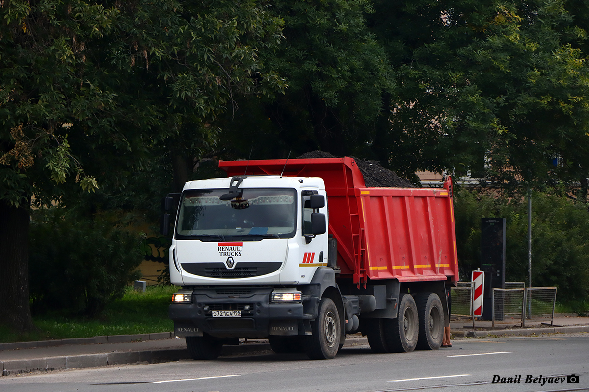 Санкт-Петербург, № О 721 ЕА 198 — Renault Kerax [X9P]