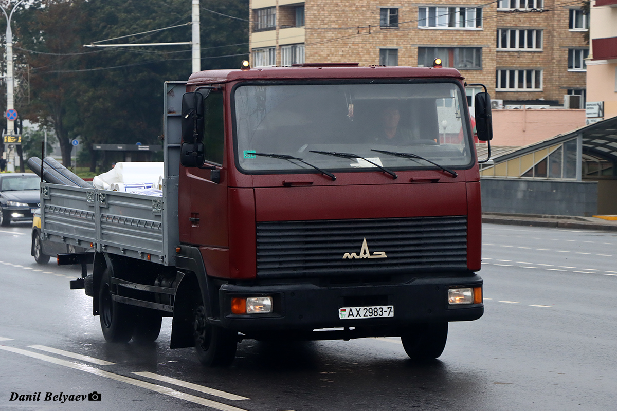 Минск, № АХ 2983-7 — МАЗ-4371 (общая модель)