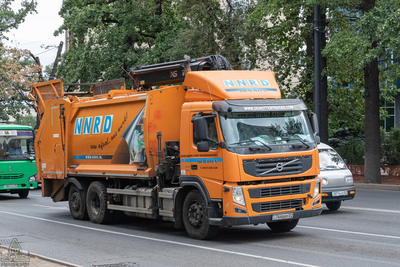 Алматы, № 744 BBR 02 — Volvo ('2010) FM.350