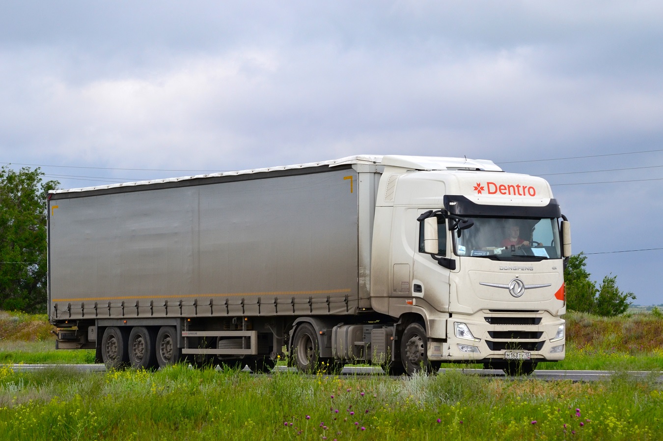 Мордовия, № М 163 ТУ 13 — Dongfeng GX DFH4180