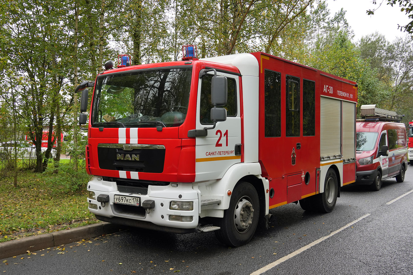 Санкт-Петербург, № У 697 КС 178 — MAN TGM (общая модель)