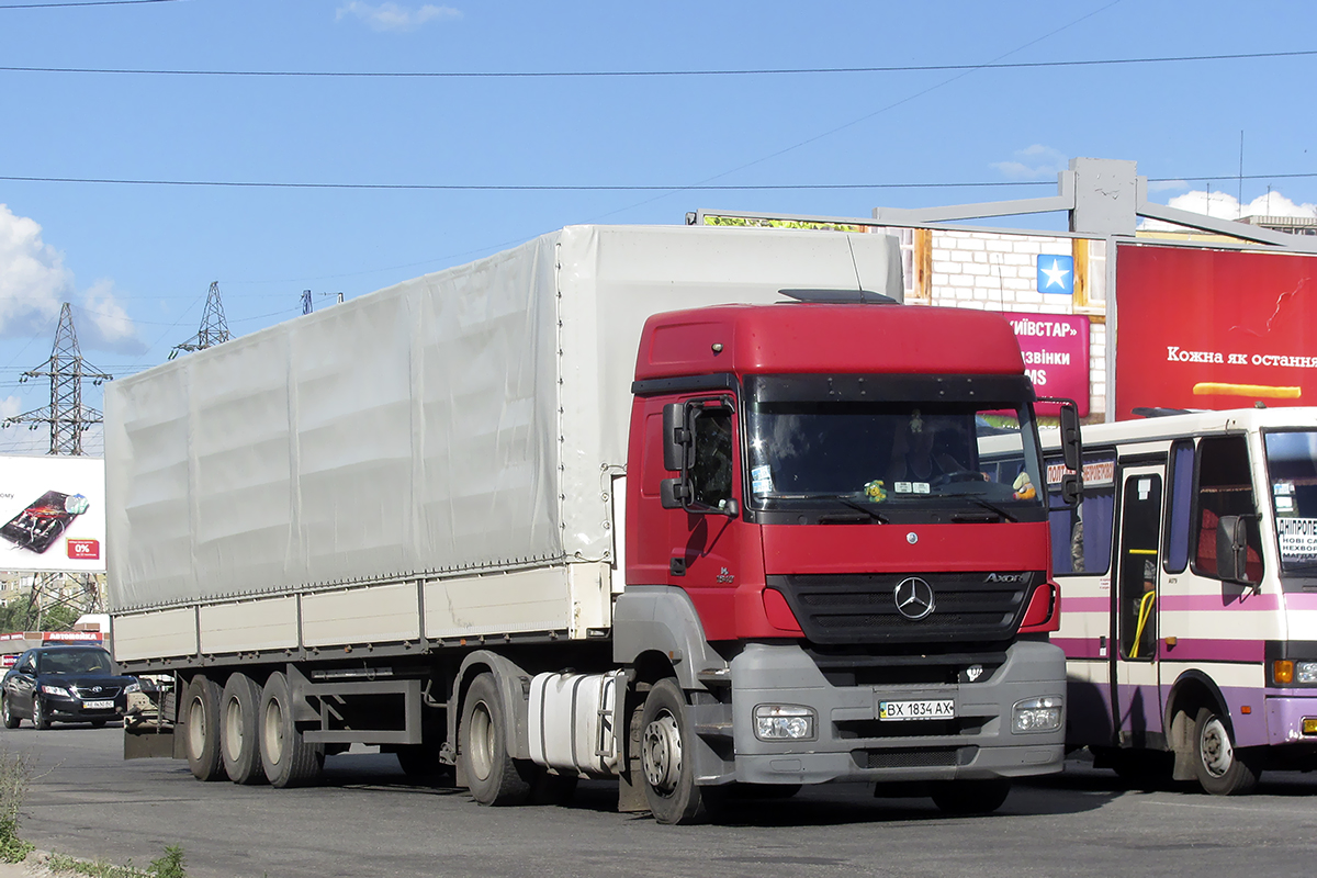 Хмельницкая область, № ВХ 1834 АХ — Mercedes-Benz Axor 1840