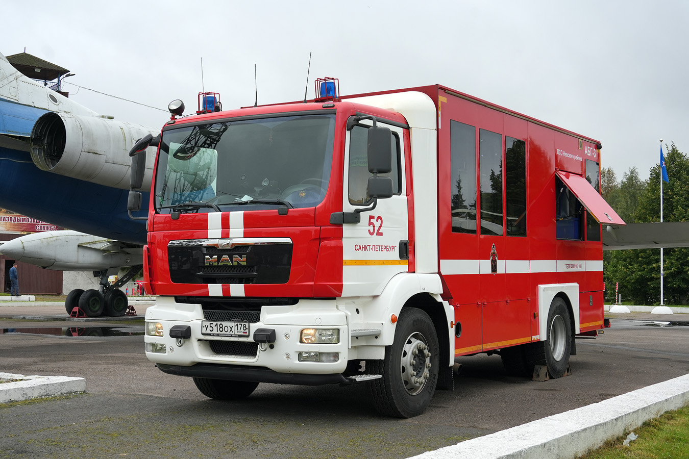 Санкт-Петербург, № У 518 ОХ 178 — MAN TGM (общая модель)
