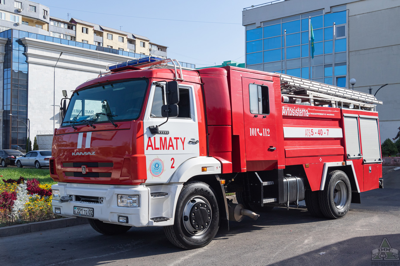 Алматы, № 221 TG 02 — КамАЗ-43253-G5(69)
