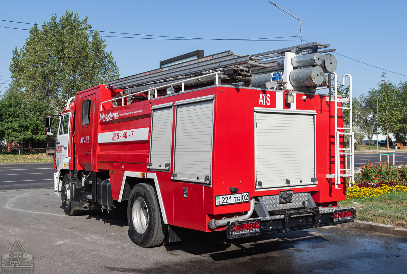 Алматы, № 221 TG 02 — КамАЗ-43253-G5(69)