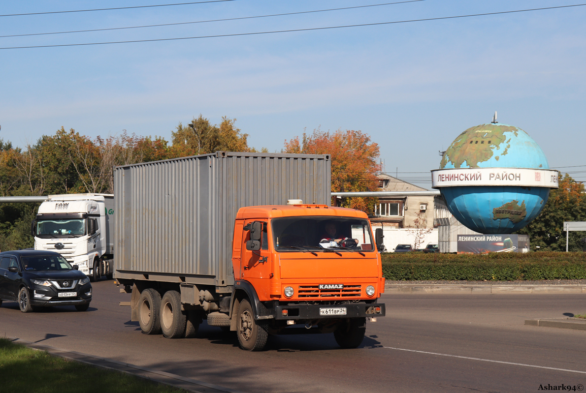 Красноярский край, № К 611 ВР 24 — КамАЗ-53212