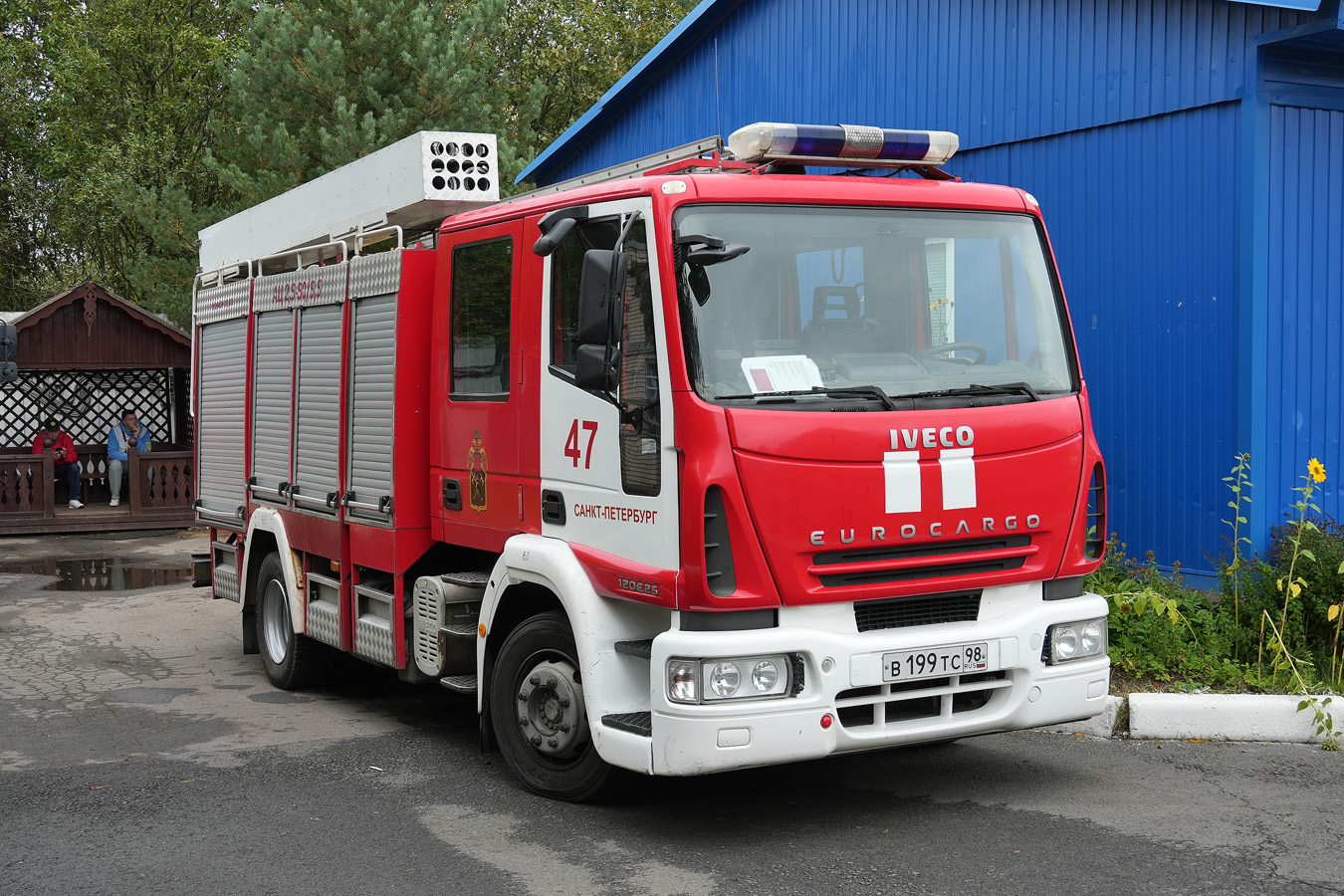 Санкт-Петербург, № В 199 ТС 98 — IVECO EuroCargo ('2008)