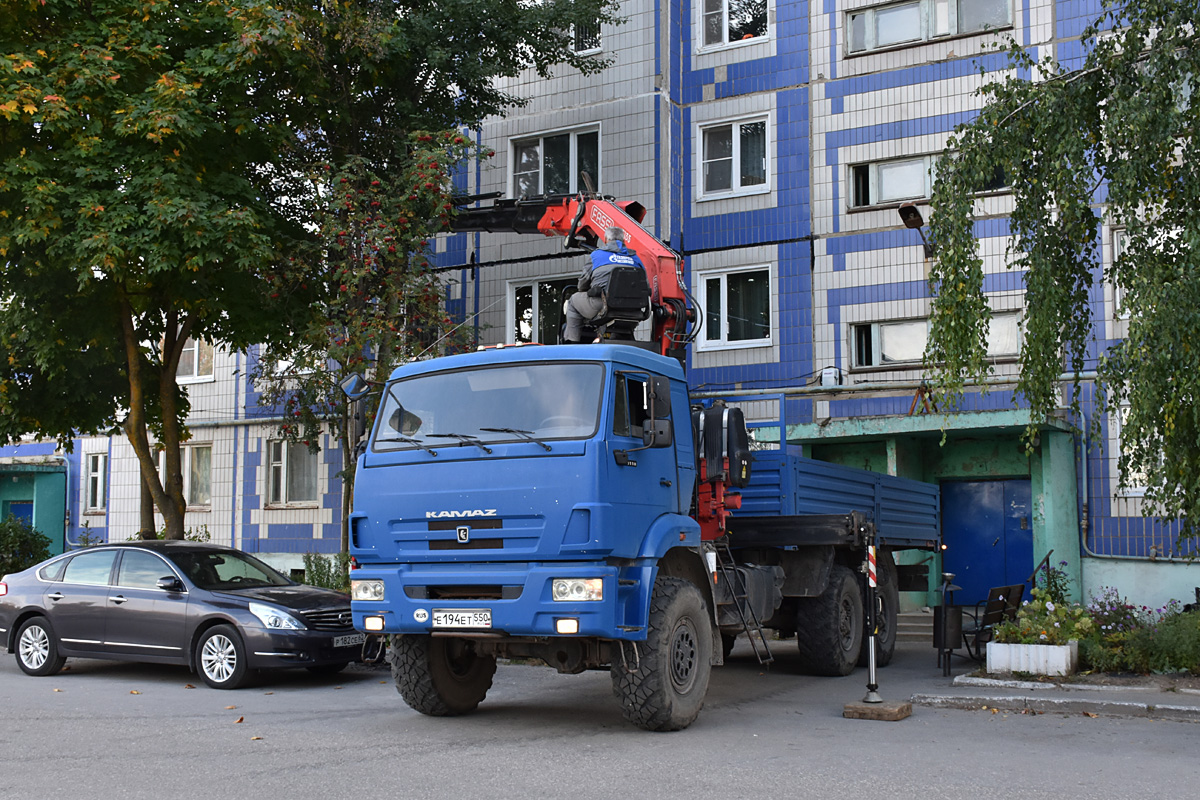 Московская область, № Е 194 ЕТ 550 — КамАЗ-43118-42