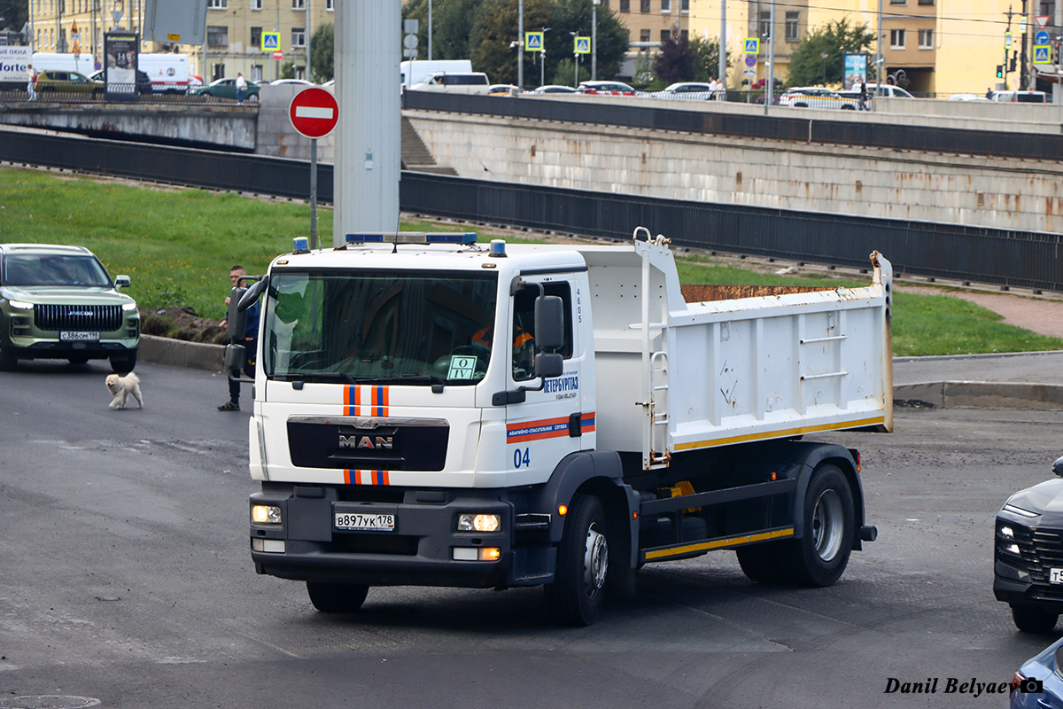Санкт-Петербург, № 4605 — MAN TGM (общая модель)