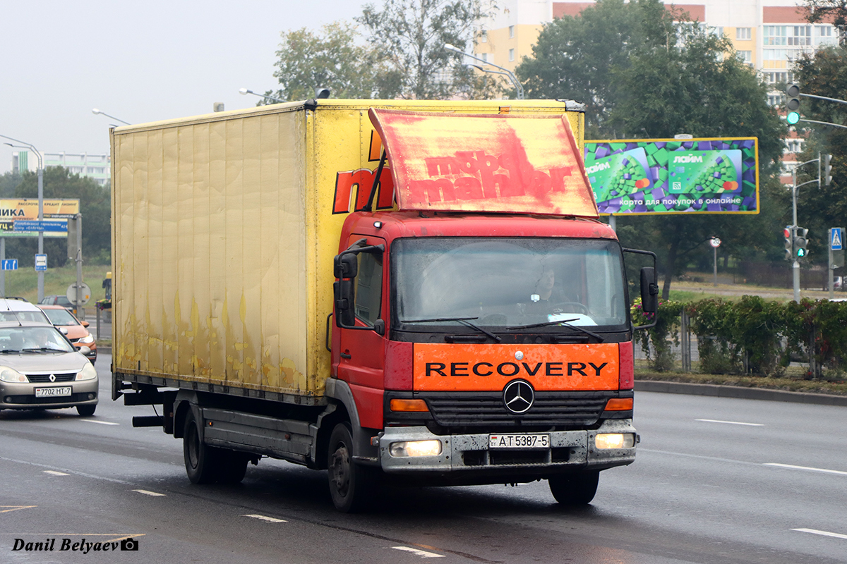 Минская область, № АТ 5387-5 — Mercedes-Benz Atego 815