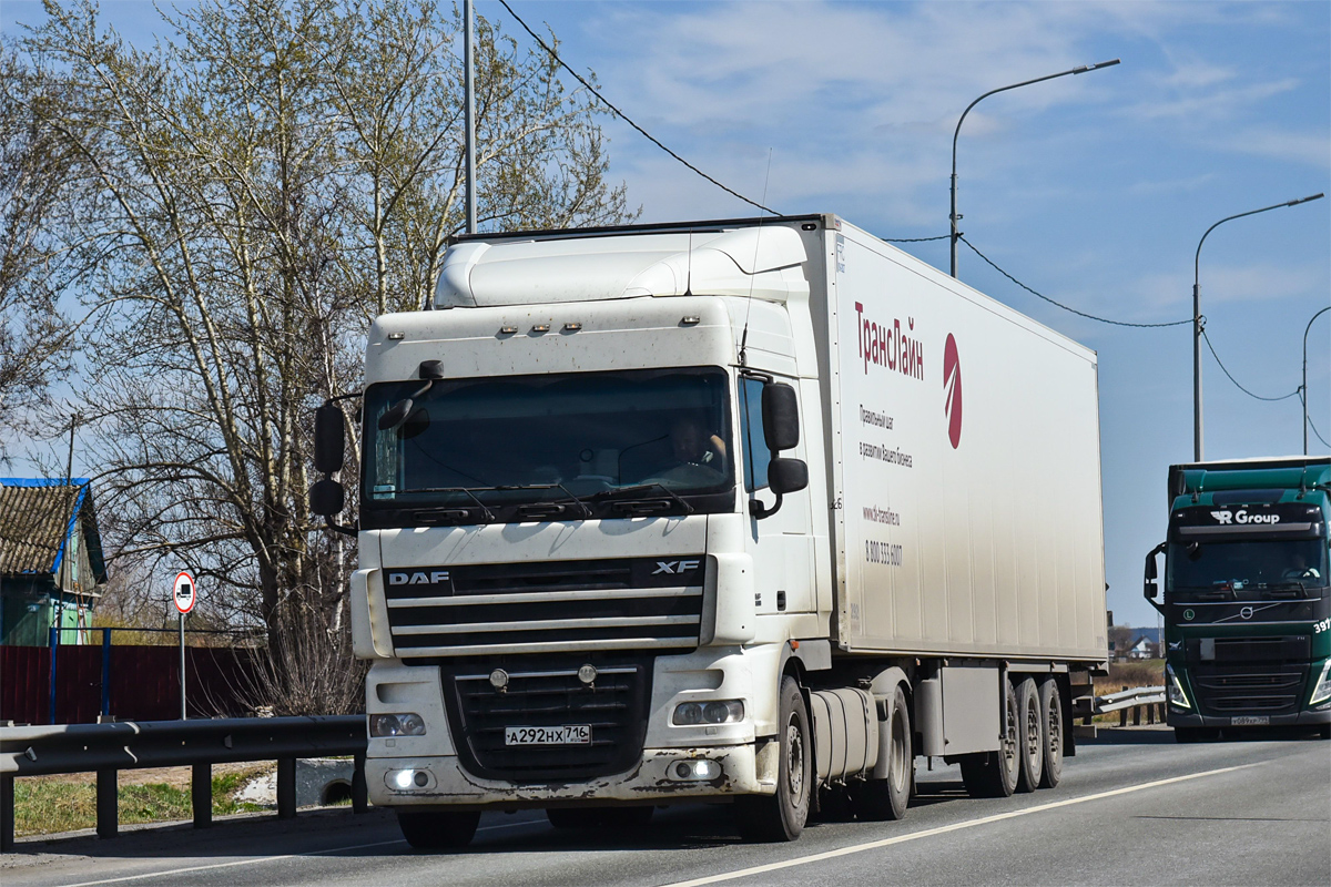 Татарстан, № А 292 НХ 716 — DAF XF105 FT