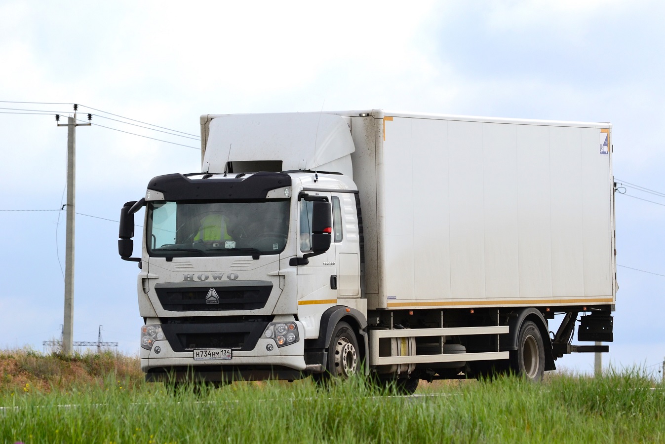 Волгоградская область, № Н 734 НМ 134 — Howo T5G ZZ1167