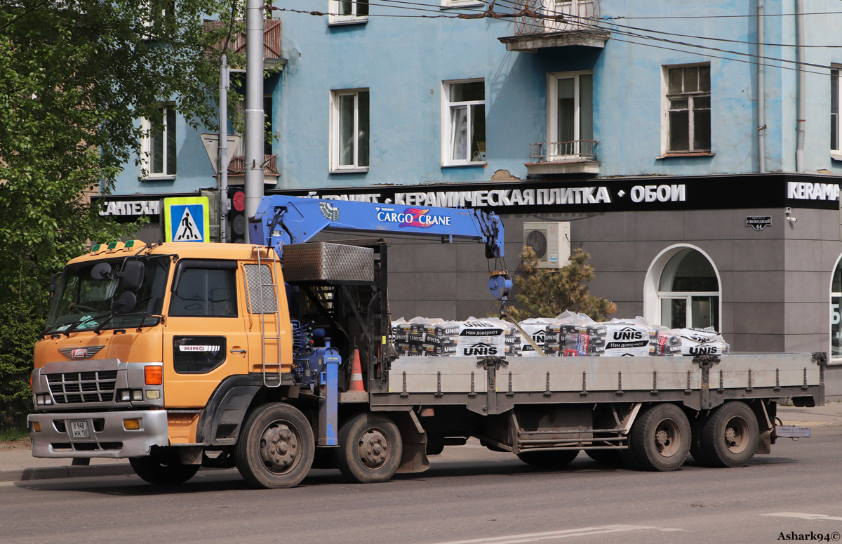 Красноярский край, № У 948 НН 138 — Hino Profia