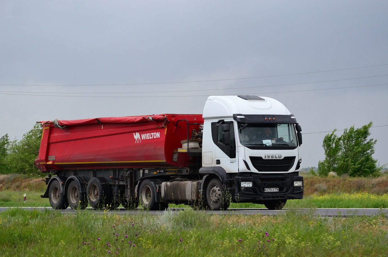 Волгоградская область, № К 475 КА 134 — IVECO Stralis ('2012)