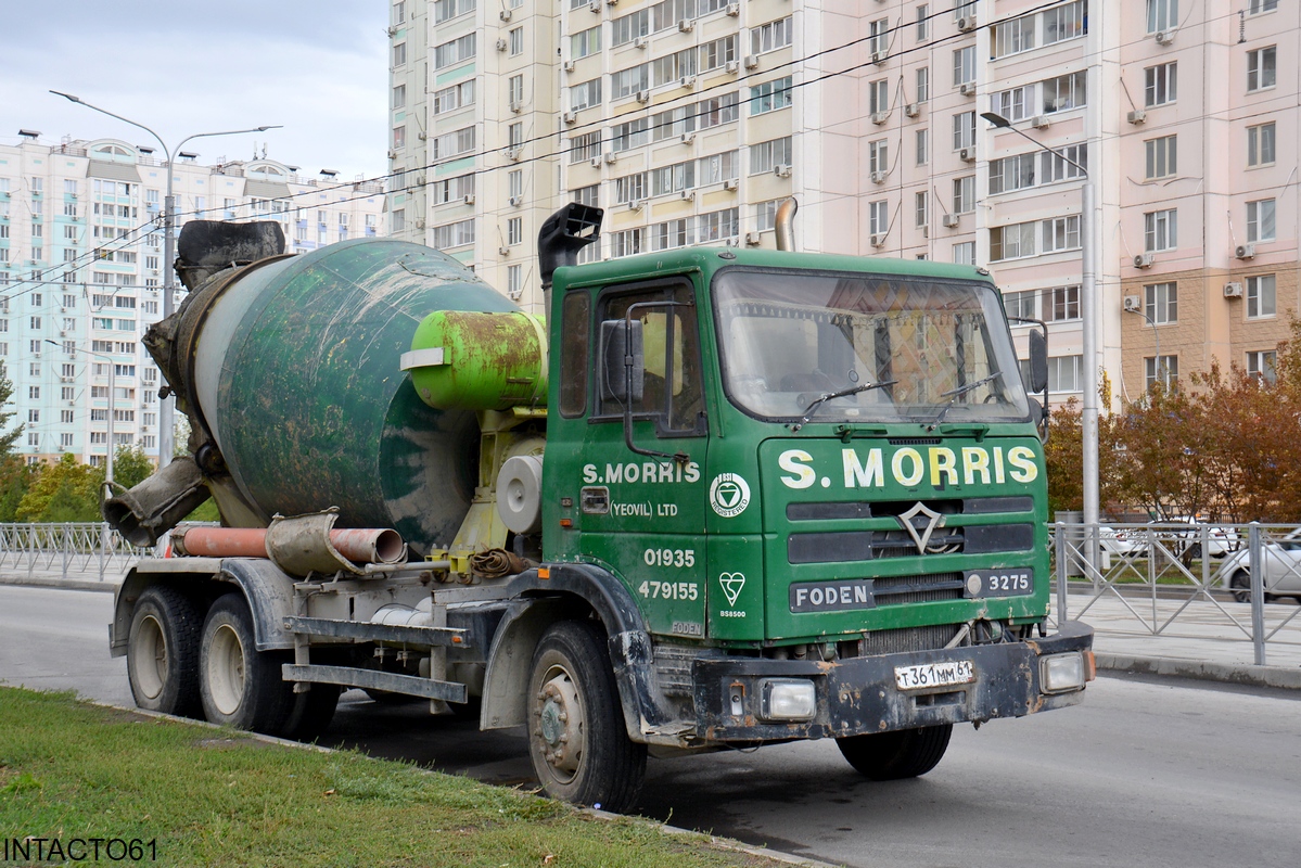 Ростовская область, № Т 361 ММ 61 — Foden (общая модель)