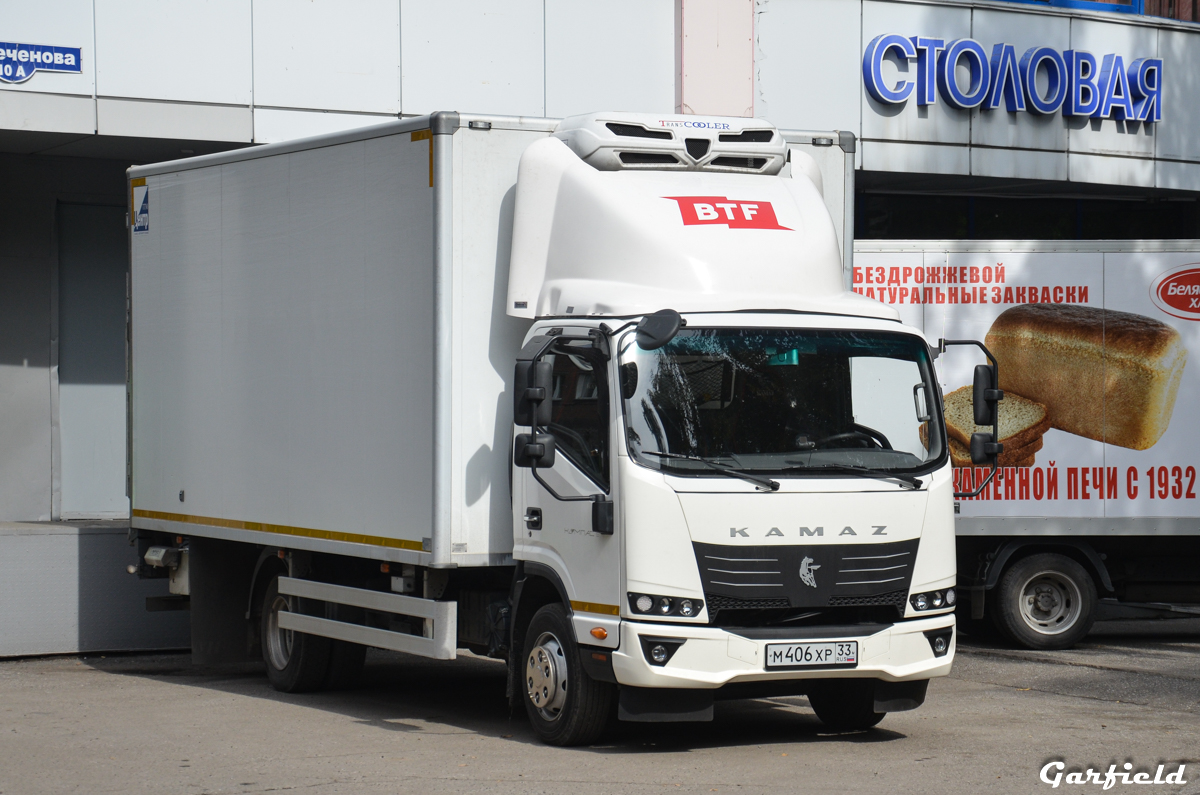 Кемеровская область, № М 406 ХР 33 — КамАЗ-43089-F5 "Компас 9"