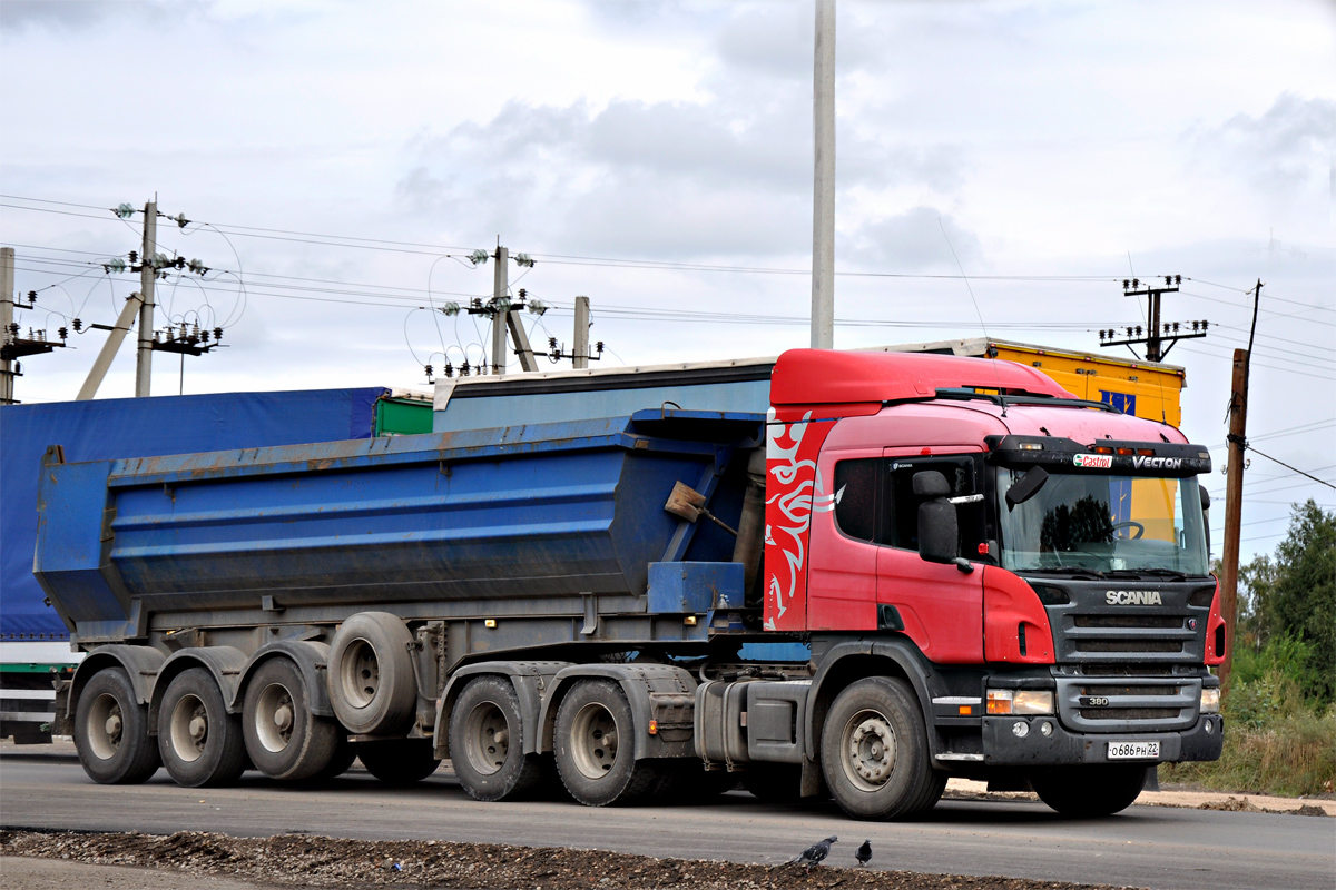 Алтайский край, № О 686 РН 22 — Scania ('2004) P380