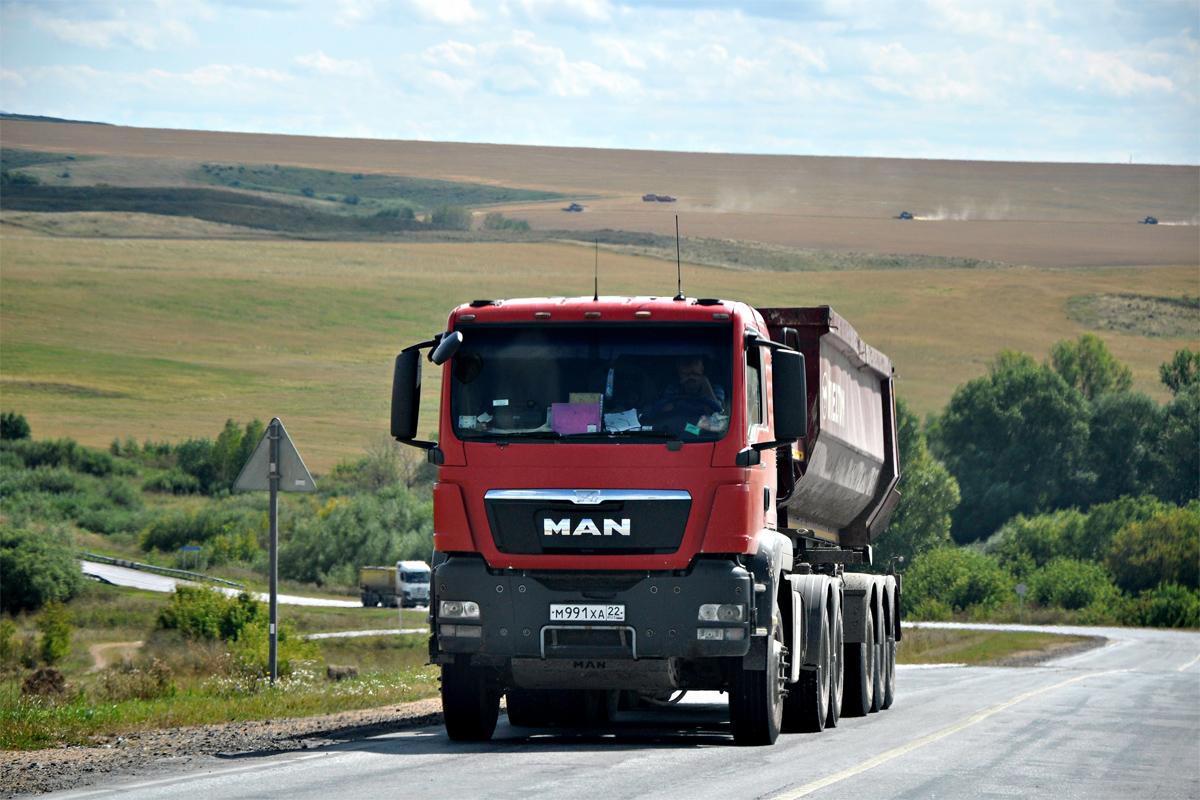 Алтайский край, № М 991 ХА 22 — MAN TGS 33.440
