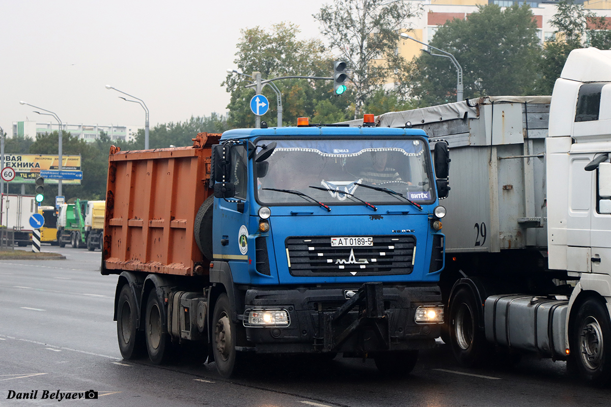 Минская область, № АТ 0189-5 — МАЗ-6501 (общая модель)