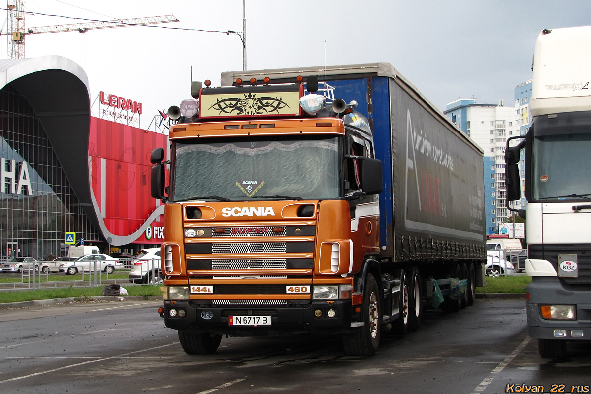 Киргизия, № N 6717 B — Scania ('1996) R144L