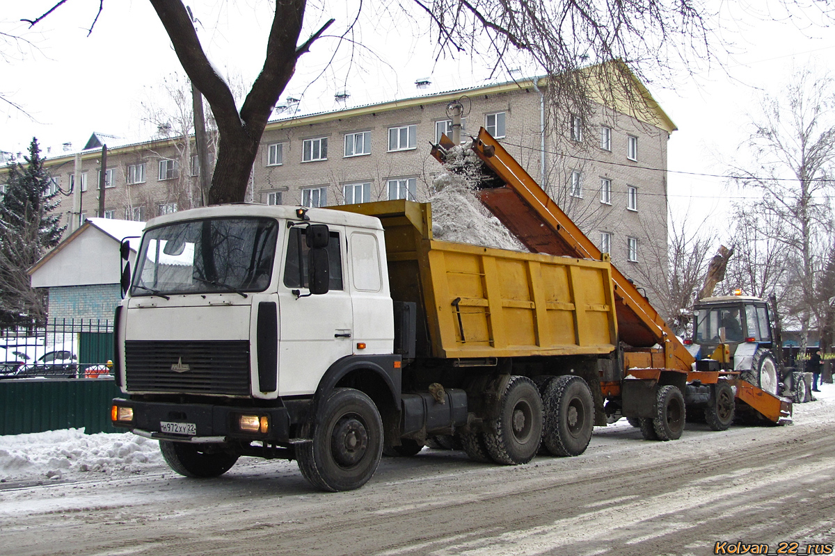 Алтайский край, № Н 972 ХУ 22 — МАЗ-5516A5