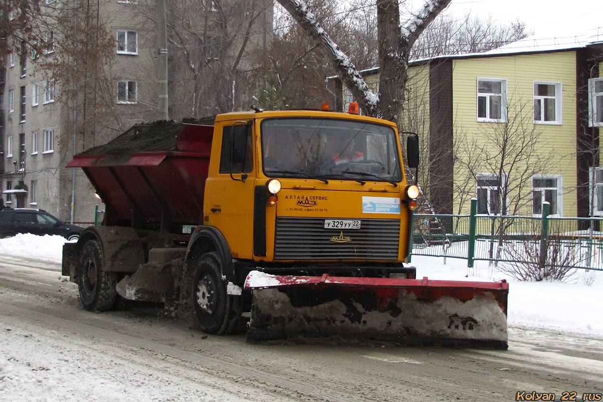 Алтайский край, № У 329 УУ 22 — МАЗ-5337A2