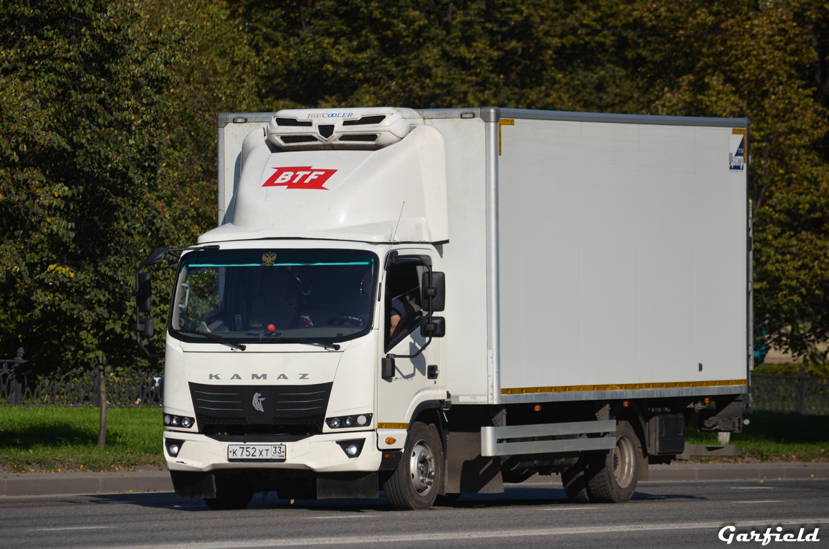 Кемеровская область, № К 752 ХТ 33 — КамАЗ-43089-F5 "Компас 9"