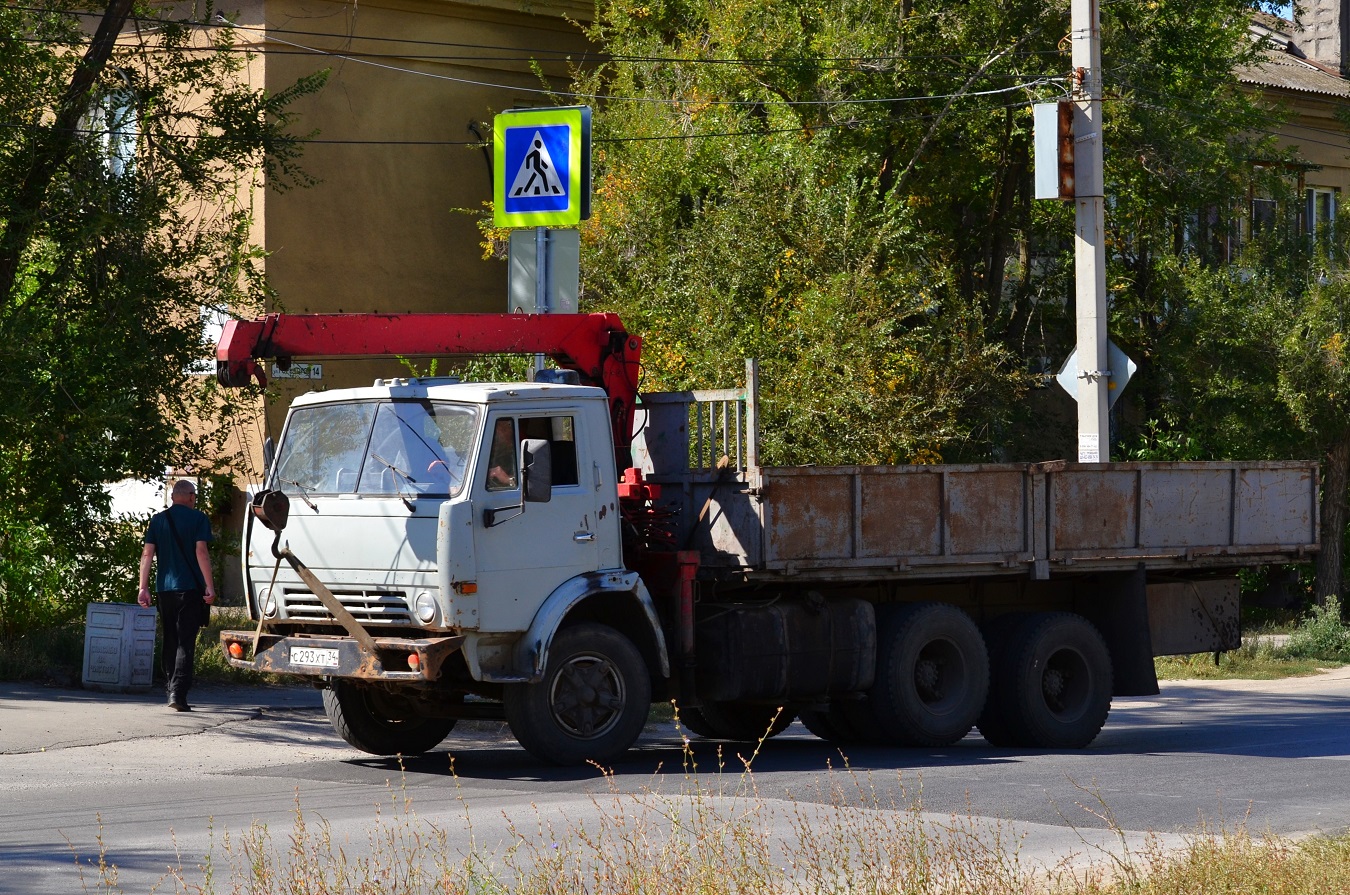 Волгоградская область, № С 293 ХТ 34 — КамАЗ-5320