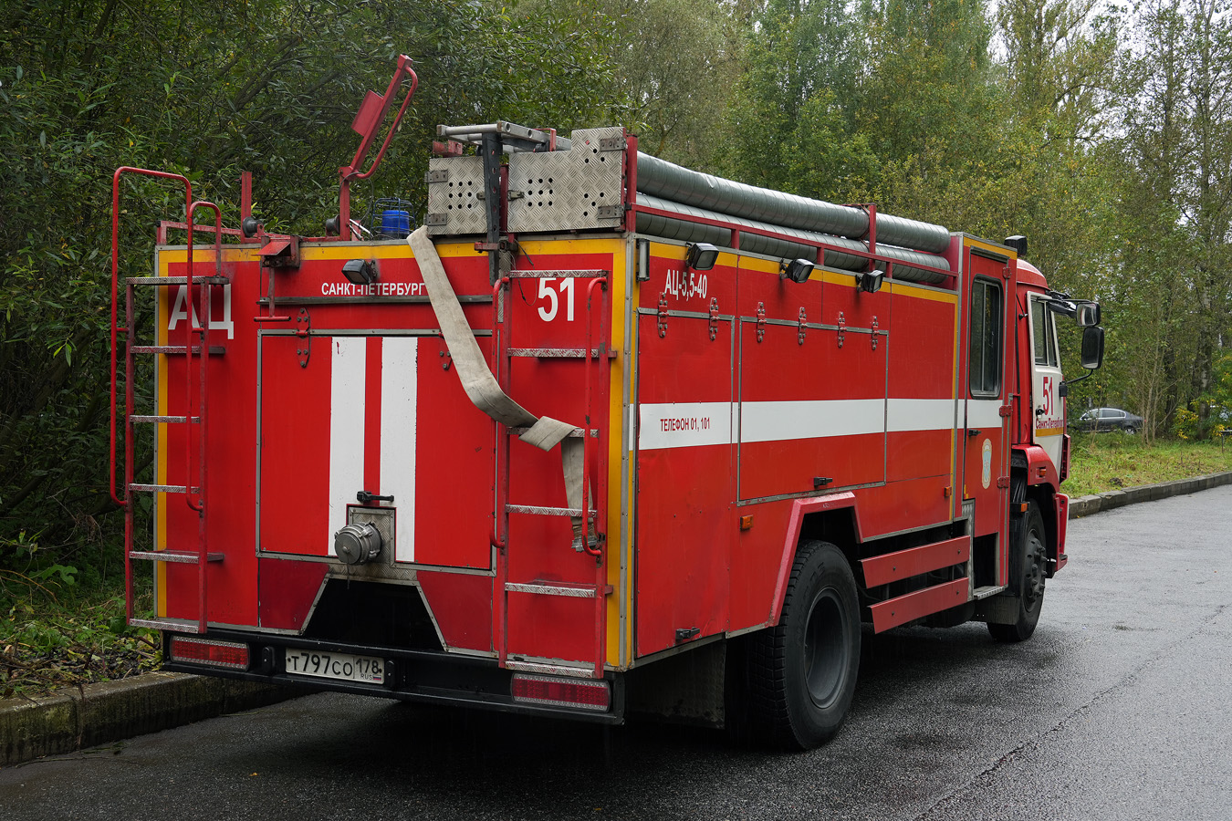 Санкт-Петербург, № Т 797 СО 178 — КамАЗ-43253-R4(28)