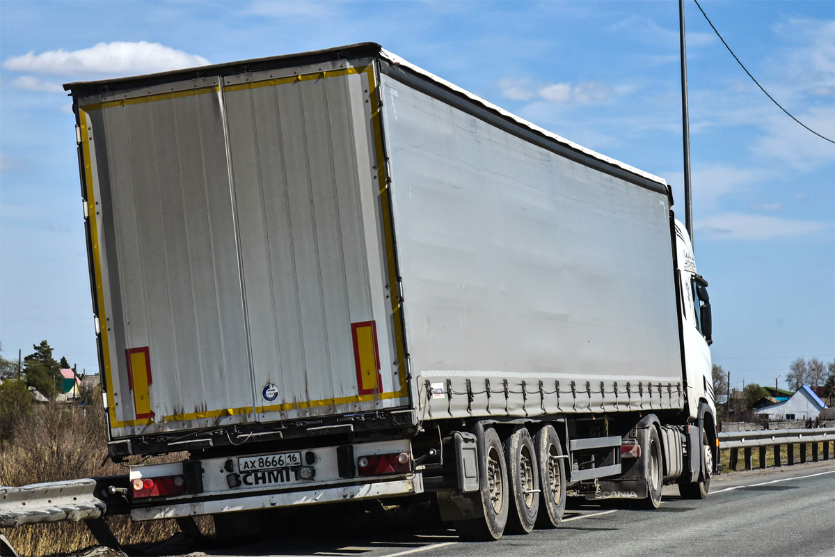 Татарстан, № АХ 8666 16 — Schmitz Cargobull S.CS / SCB*S3T / S01