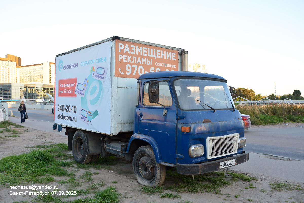 Санкт-Петербург, № К 683 АА 178 — Avia A31K-SI