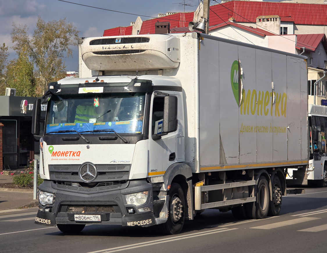 Татарстан, № М 806 МС 196 — Mercedes-Benz Actros '18 2540 [Z9M]