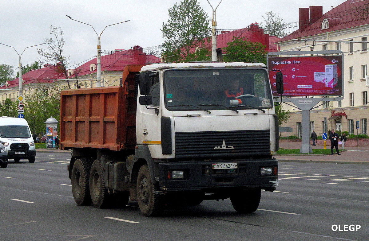 Минск, № АК 4424-7 — МАЗ-6501 (общая модель)