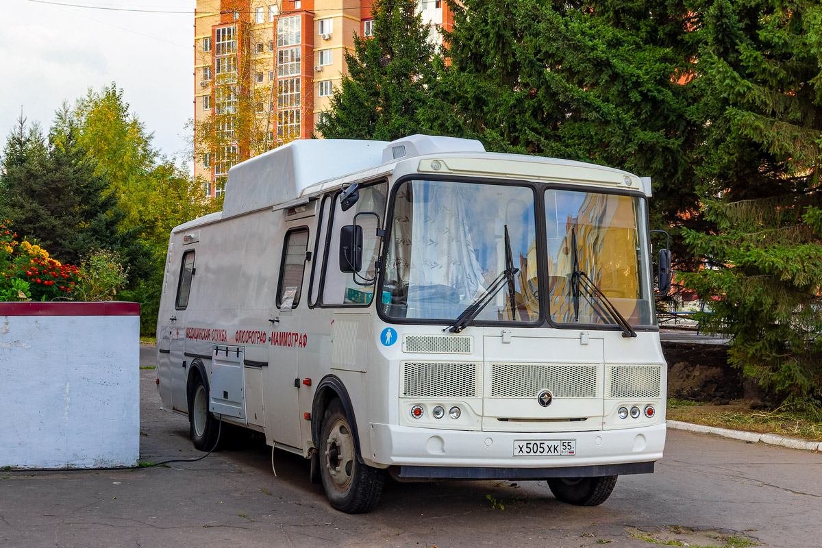 Омская область, № Х 505 ХК 55 — ПАЗ-4234
