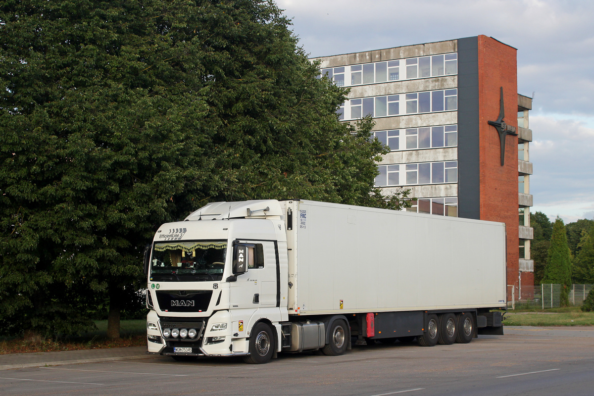 Польша, № WGM 75345 — MAN TGX ('2016) 18.510