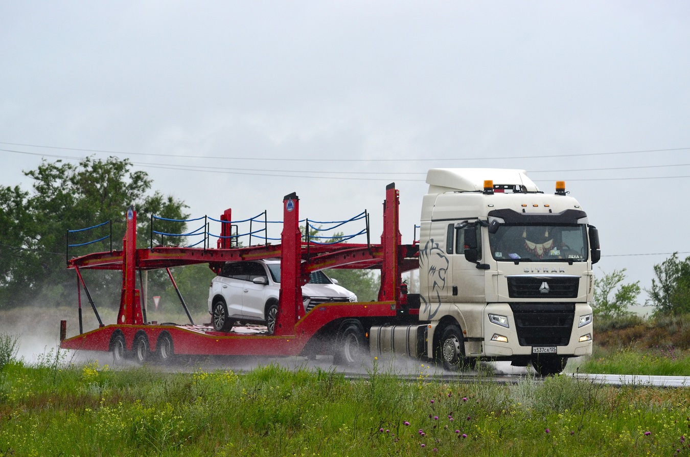 Приморский край, № Х 537 СА 125 — Sitrak C7H ZZ4186