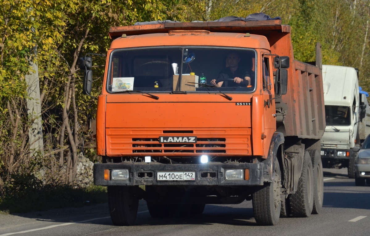 Кемеровская область, № М 410 ОЕ 142 — КамАЗ-55111-02 [55111C]