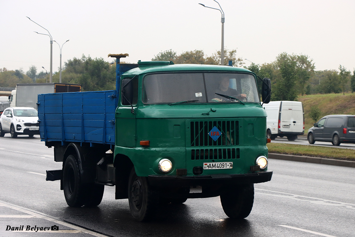 Минск, № АМ 4091-7 — IFA W50L