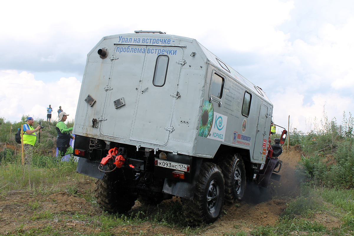 Челябинская область, № К 093 НС 174 — Урал-4320-10; Челябинская область — Грузовой триал и баха "Уральский рубеж 2025"