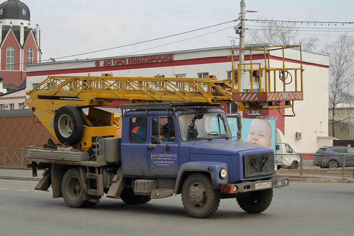 Московская область, № У 597 НО 190 — ГАЗ-3309