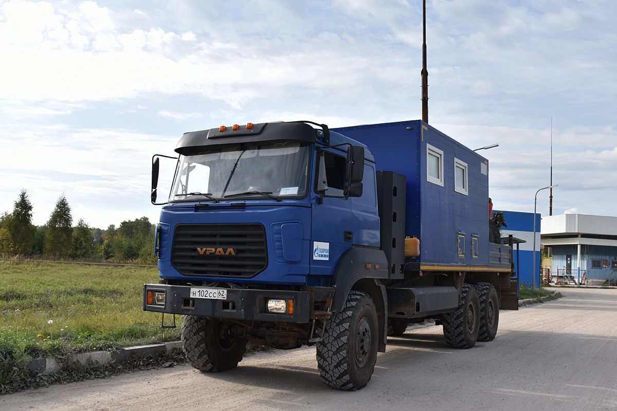 Рязанская область, № Н 102 СС 62 — Урал-4320-82М