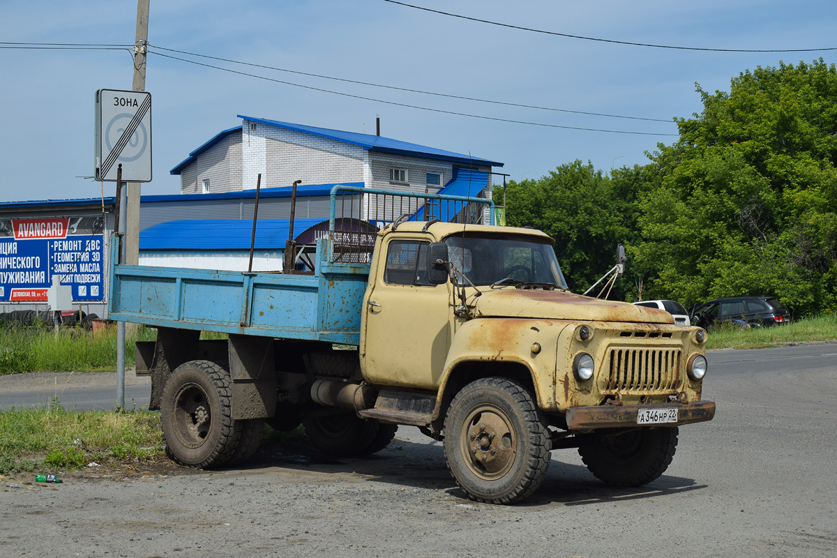 Алтайский край, № А 346 НР 22 — ГАЗ-52-04