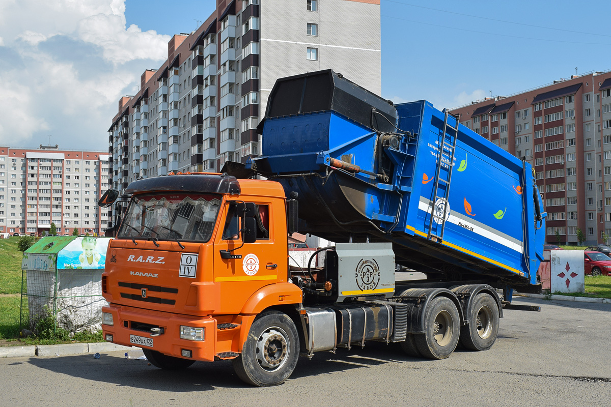 Алтайский край, № В 249 АА 122 — КамАЗ-65115-50