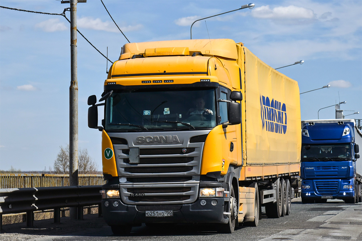 Московская область, № О 251 НО 750 — Scania ('2013) R440