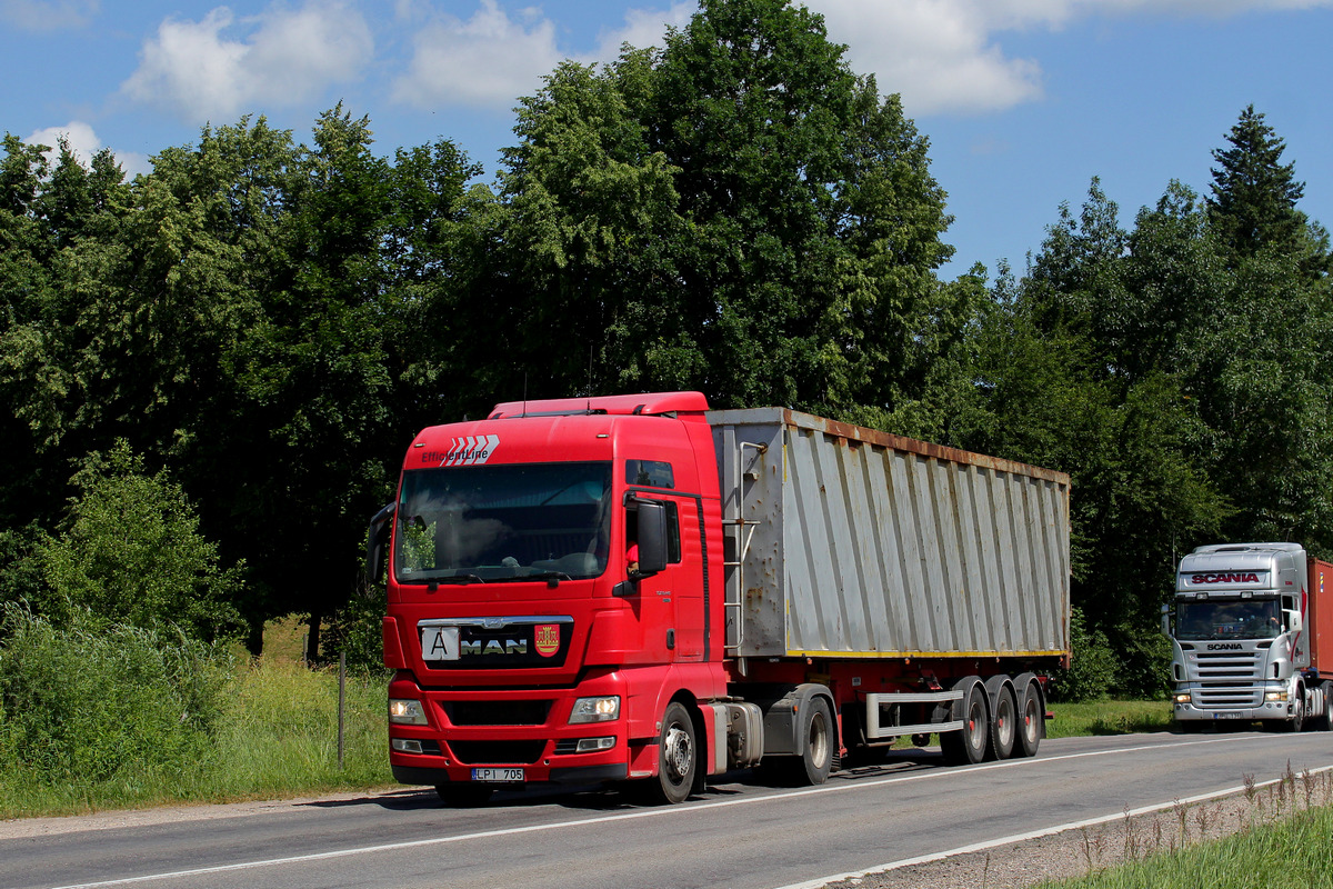 Литва, № LPI 705 — MAN TGX ('2007) 18.440